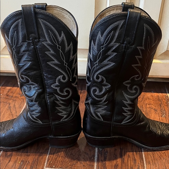 Dan Post Black Western Boots - Picture 10 of 10